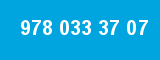978 033 37 07